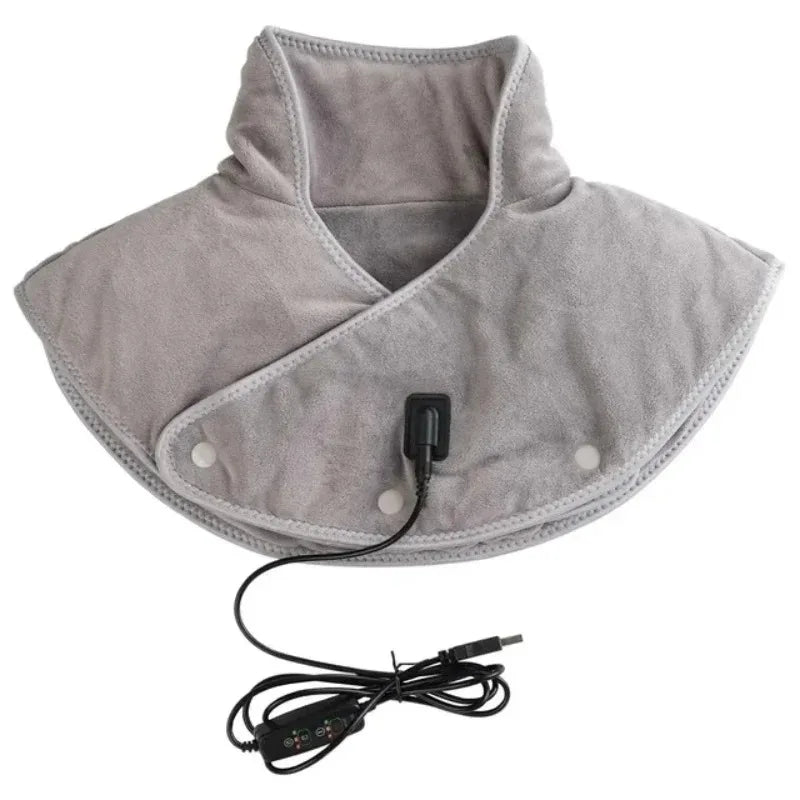 π₯ Electric Heated Neck & Shoulder Wrap β Soothing Warmth & Massage Therapy!