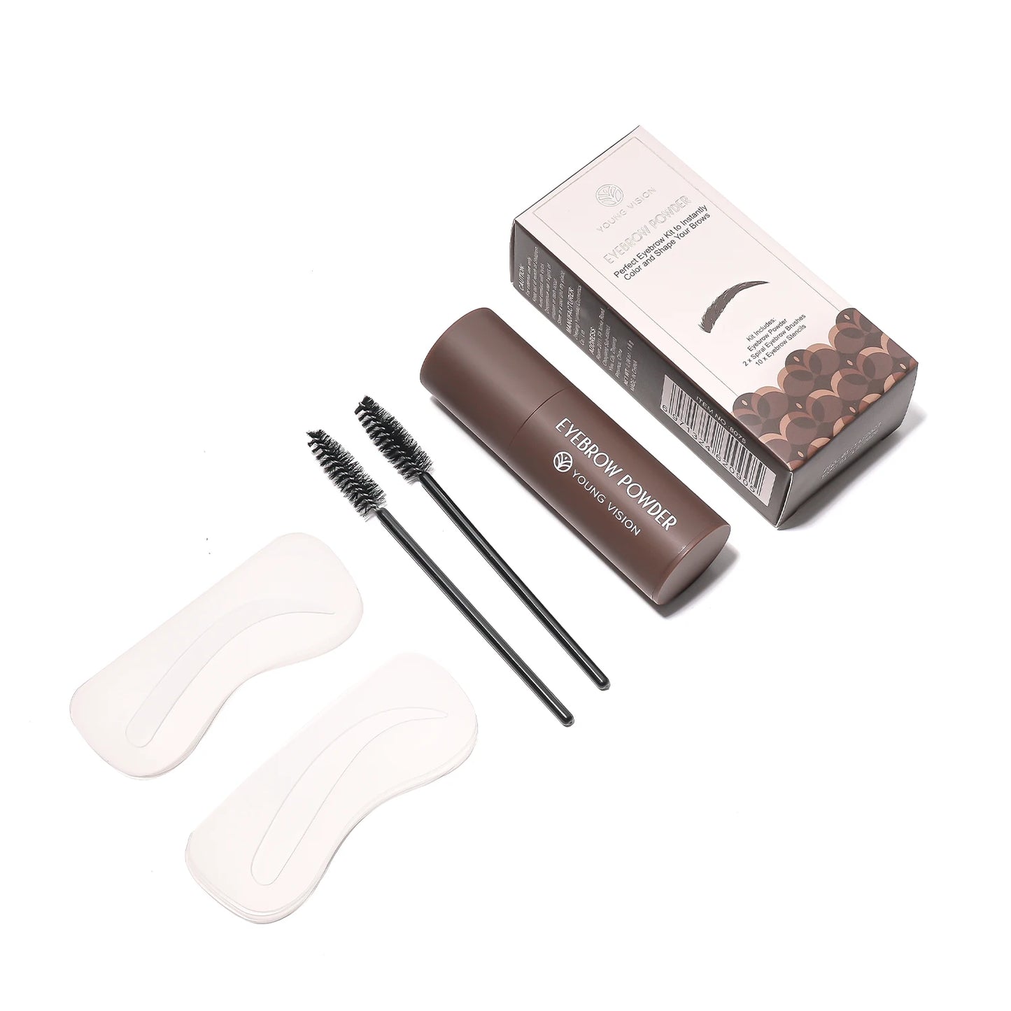 Eyebrow Stamp & Stencil Kit - Perfect Brows in Seconds