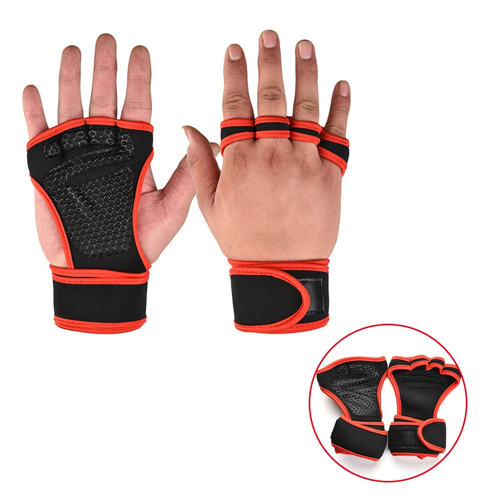 Pro Fitness Weightlifting Gym Gloves – Grip, Comfort & Protection for Workouts