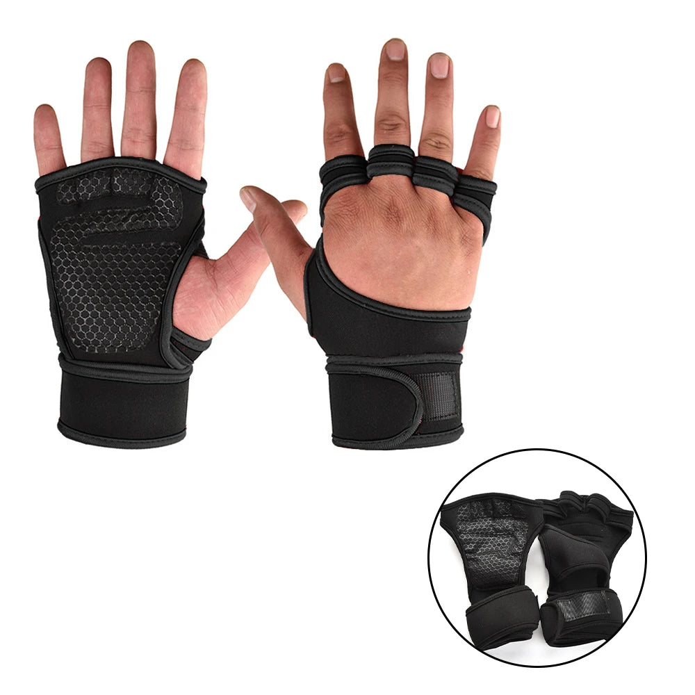 Pro Fitness Weightlifting Gym Gloves – Grip, Comfort & Protection for Workouts