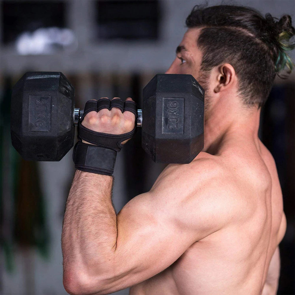 Pro Fitness Weightlifting Gym Gloves – Grip, Comfort & Protection for Workouts