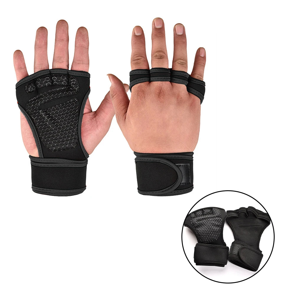 Pro Fitness Weightlifting Gym Gloves – Grip, Comfort & Protection for Workouts