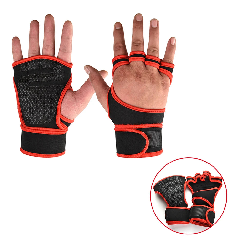 Pro Fitness Weightlifting Gym Gloves – Grip, Comfort & Protection for Workouts