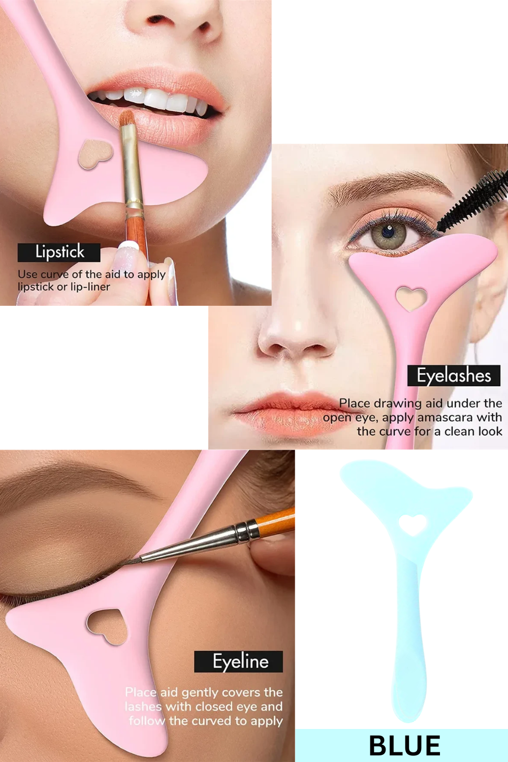 Multi-Functional Eyeliner Stencil – Easy Makeup Guide for Perfect Looks