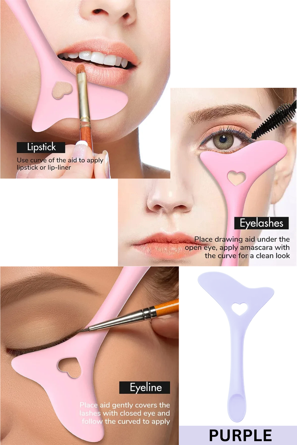 Multi-Functional Eyeliner Stencil – Easy Makeup Guide for Perfect Looks