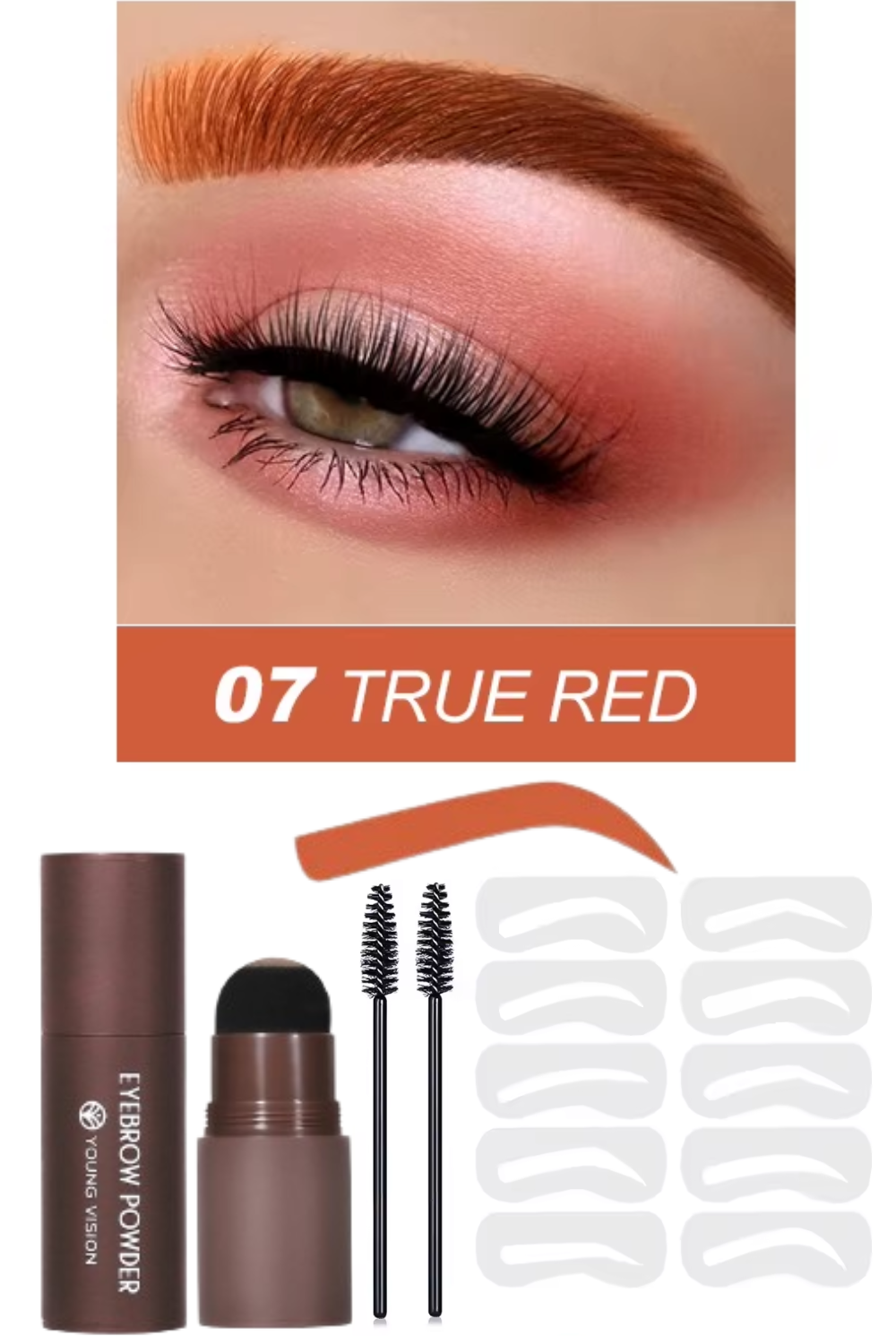 Eyebrow Stamp & Stencil Kit - Perfect Brows in Seconds