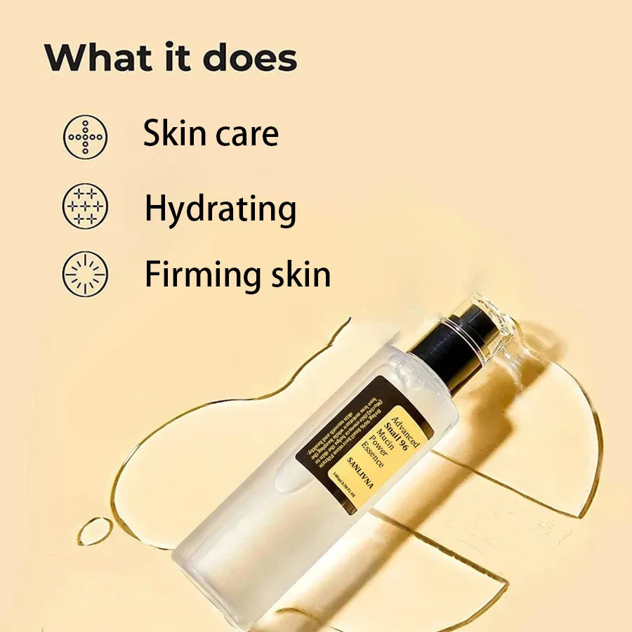 🐌 Snail Mucin 96% Essence – Hydrate, Repair & Brighten Skin! ✨