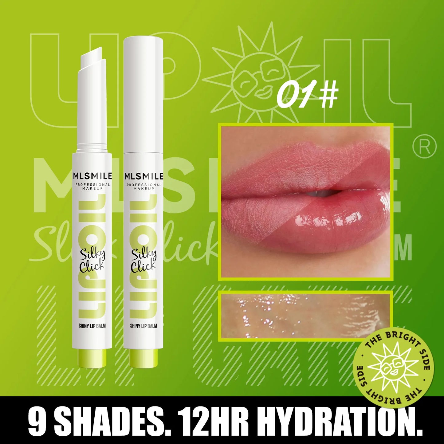 MLSMILE Silky Click Lip Gloss β High-Shine, Hydrating & Long-Lasting Glow