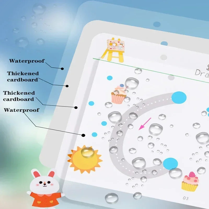 Magical Tracing Workbook – Reusable Handwriting Practice Copybook for Kids