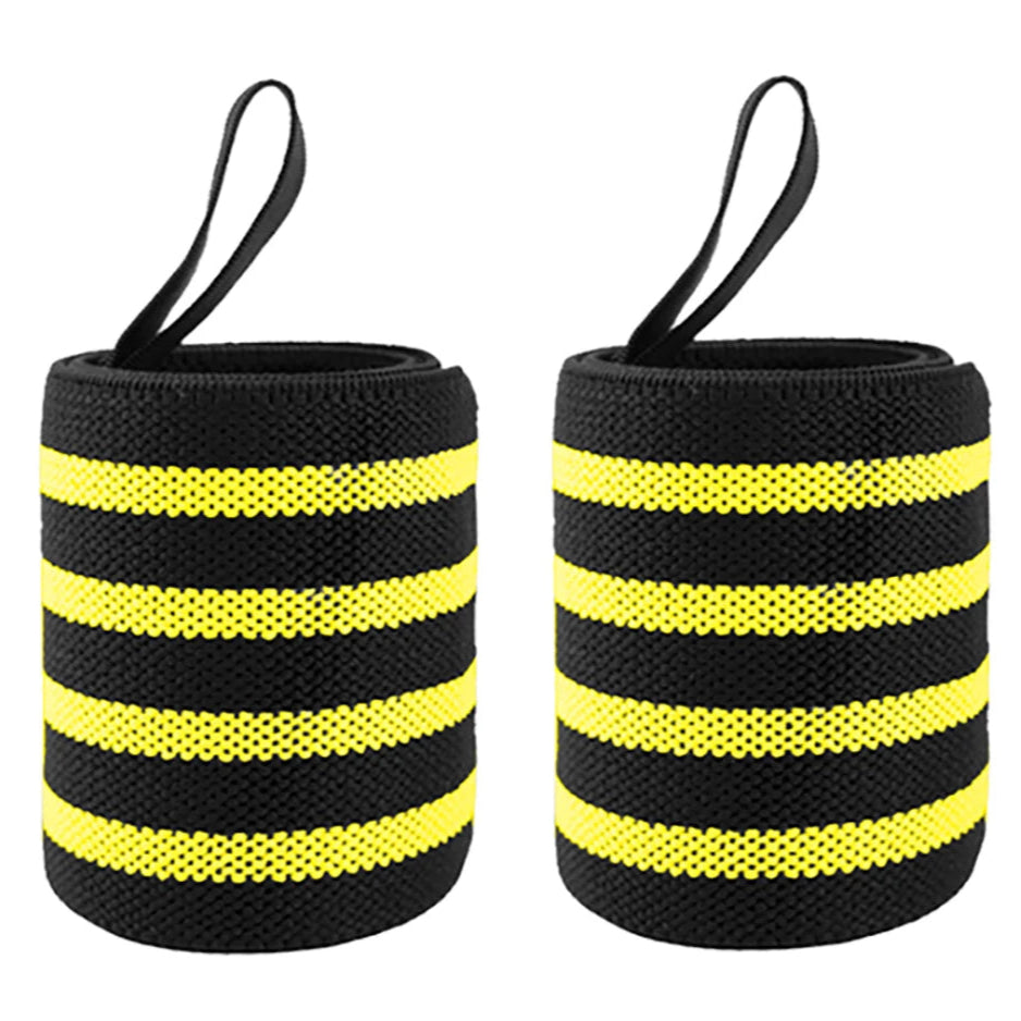 1 Pair Premium Wrist Support Brace Wraps – Extra Strength for Weightlifting & Gym Training