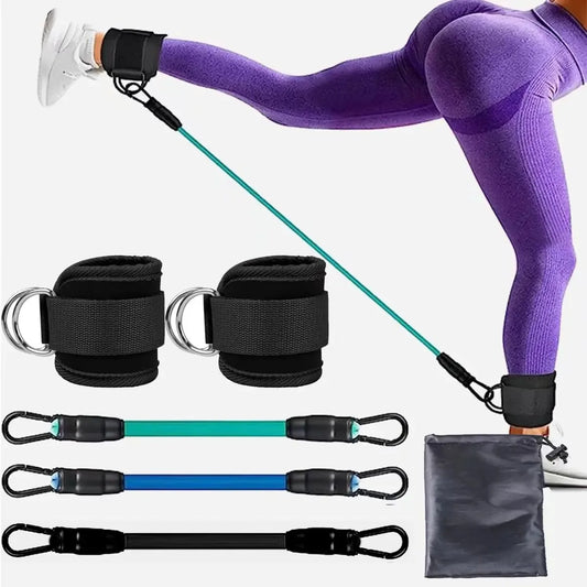 Ankle Strap Resistance Band Pull Rope – Strengthen & Tone Your Legs