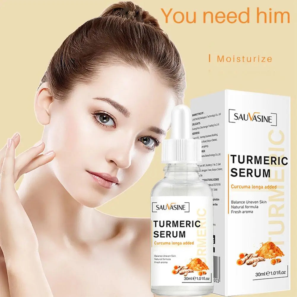 Turmeric Essential Oil Serum – Anti-Dryness & Skin-Glowing Care