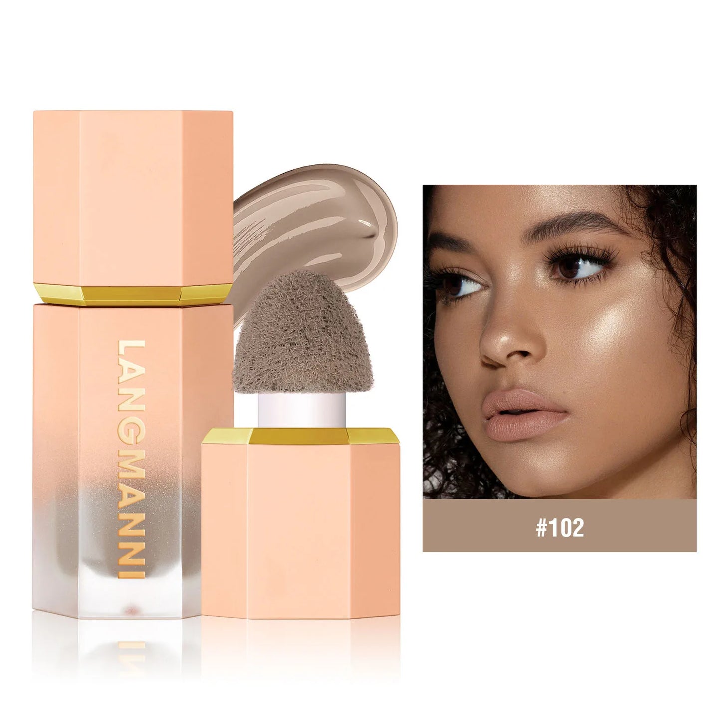 Three-Color Liquid Face Contouring Concealer