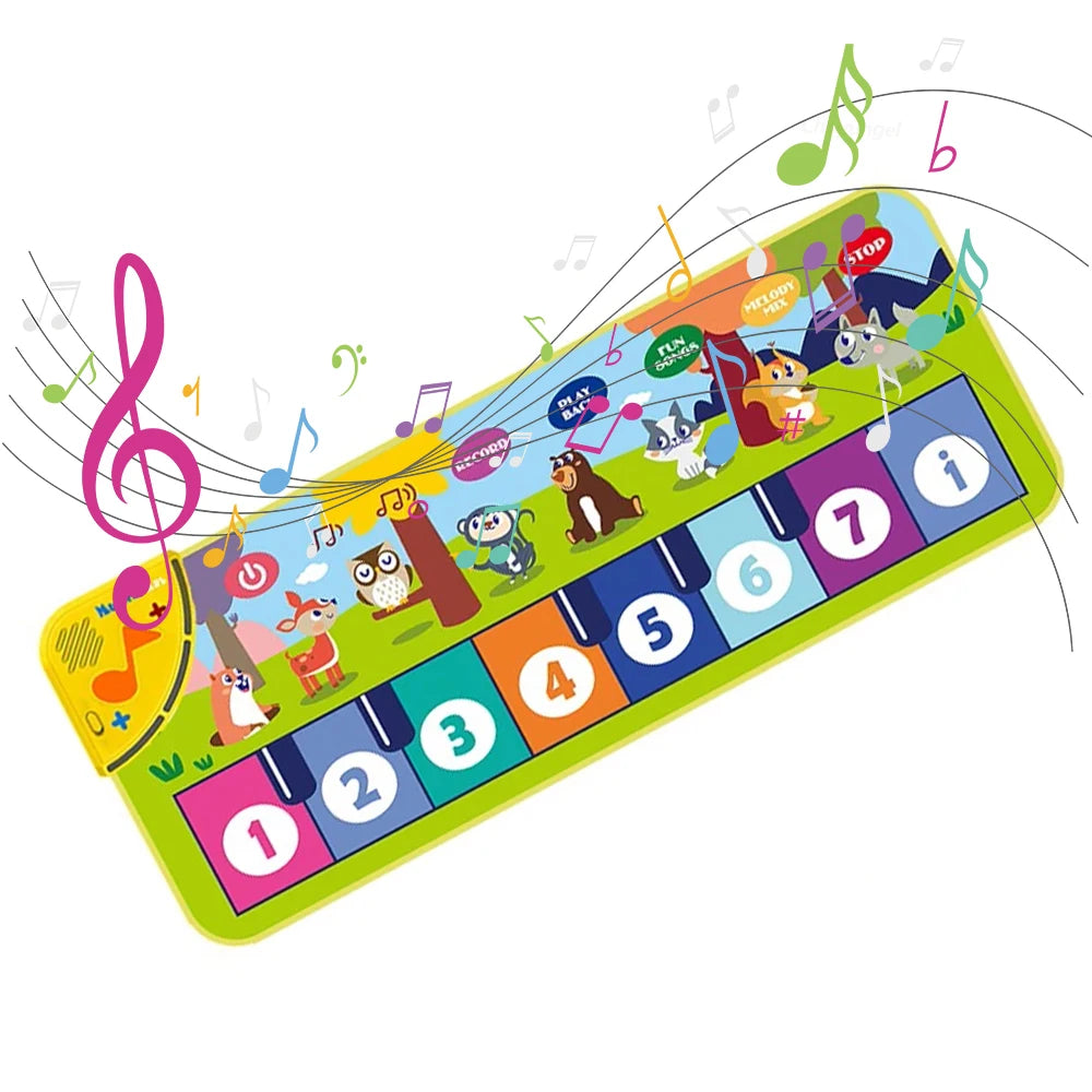 Kids Piano Dance Mat – Musical Keyboard Floor Toy for Toddlers & Babies