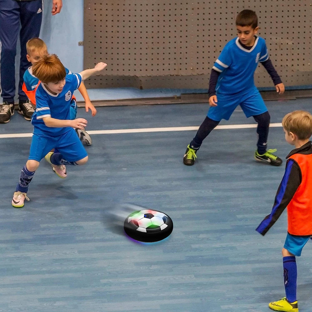 LED Hover Soccer Ball Toy With Music – Indoor Outdoor Floating Football Game for Children