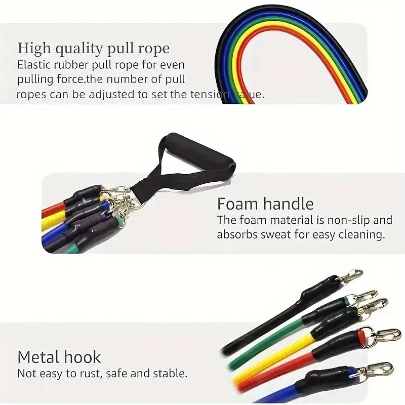Multi-Purpose Pull Up Resistance Bands – Strengthen, Stretch & Tone Muscles