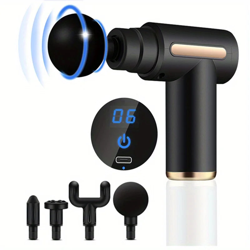 πͺ Mini Portable Massage Gun β Deep Tissue Relief Anytime, Anywhere!