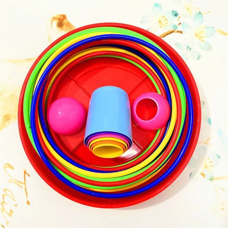 Throw Ring Stack Game – Fun Indoor & Outdoor Toy for Kids and Parents
