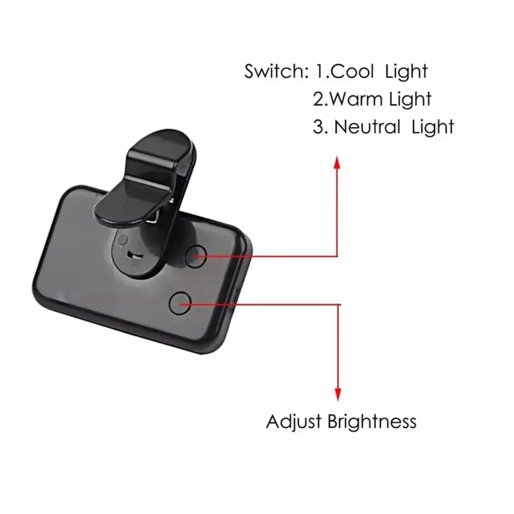 Pocket LED Selfie Light Clip for iPhone, iPad, Mobile & Laptop