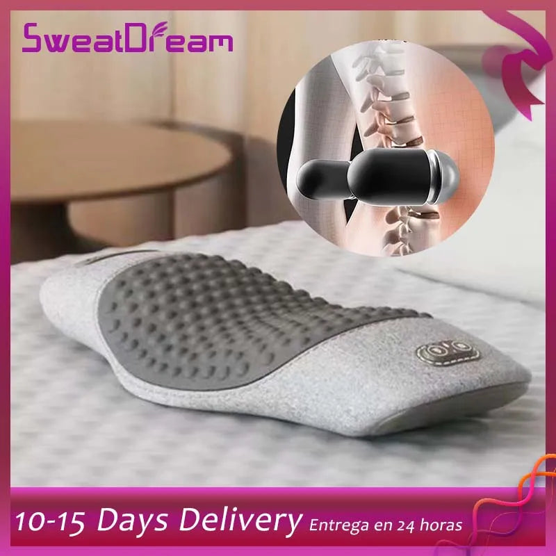 ๐ Electric Heated Massage Waist Pillow โ Ultimate Support for Restful Sleep