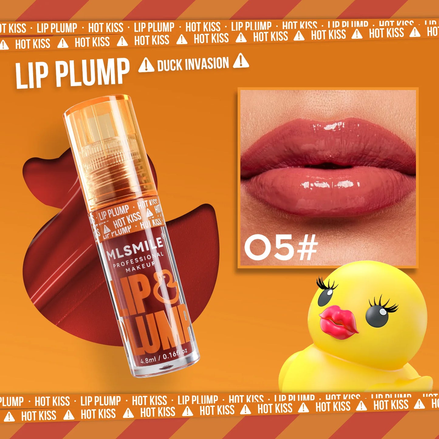 Duck Lip Plump Gloss Oil  – Hydrating, Shiny & Long-Lasting