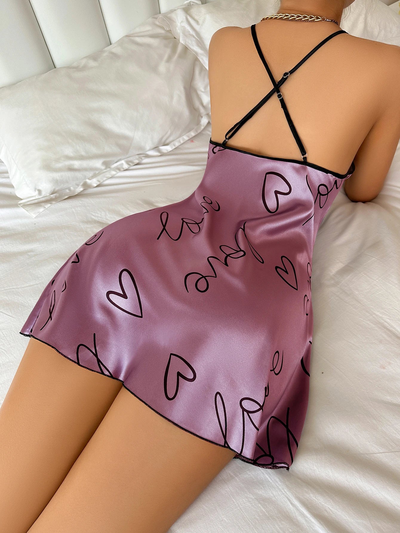 Sweetheart Dreams Spaghetti Strap Nightdress