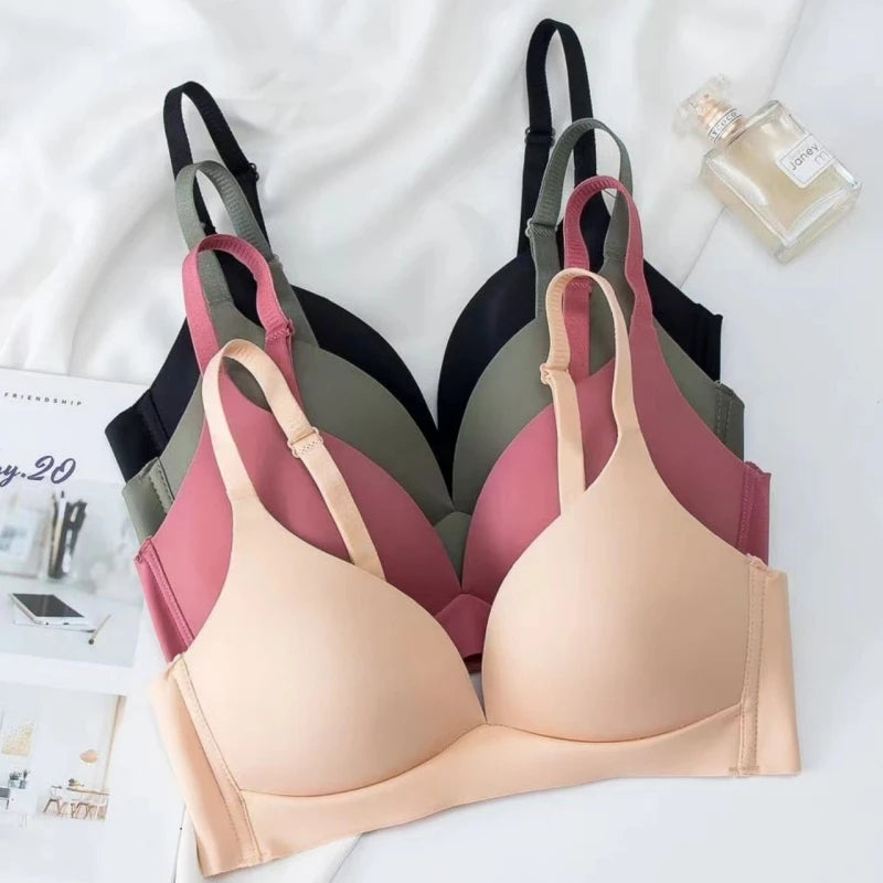 Ultra-Soft Japanese Seamless Bra – Wireless Comfort & Support