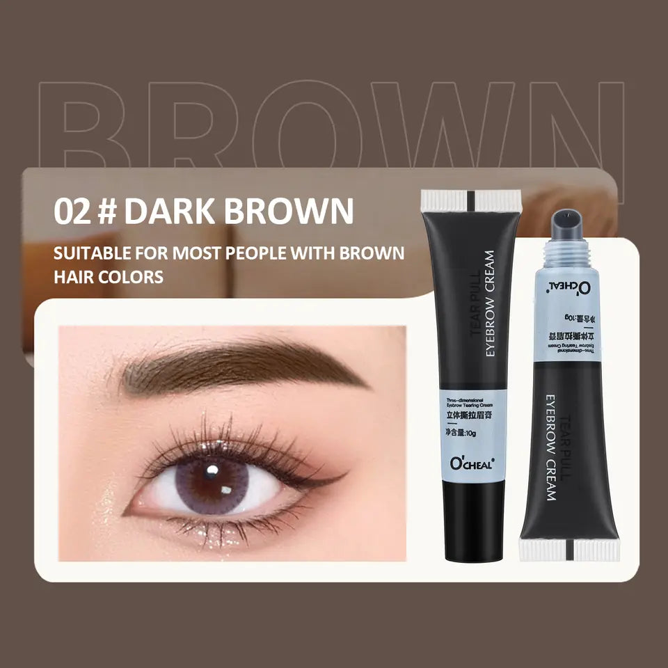 Long-Lasting Waterproof Eyebrow Gel – Smudge-Proof & Sweat-Resistant!