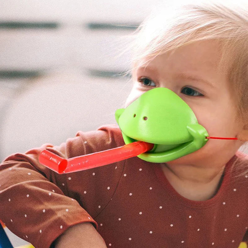 Frog & Lizard Tongue Card Game – Funny Family Party Toy for Kids