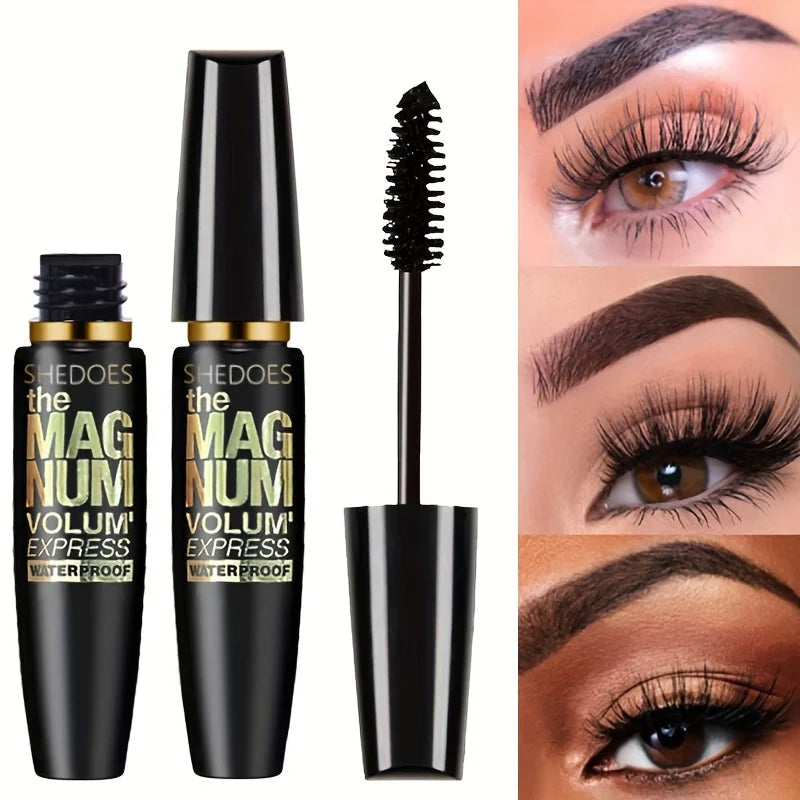 4D Black Mascara – Waterproof, Volumizing & Lengthening for Stunning Lashes