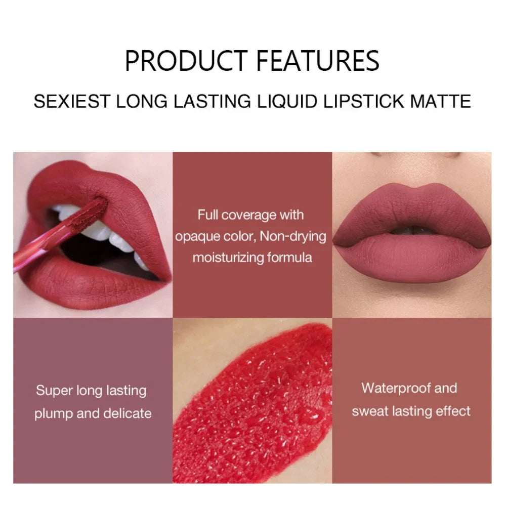 π Cmaa Du Matte Liquid Lipstick β No Smudge, No Fade!