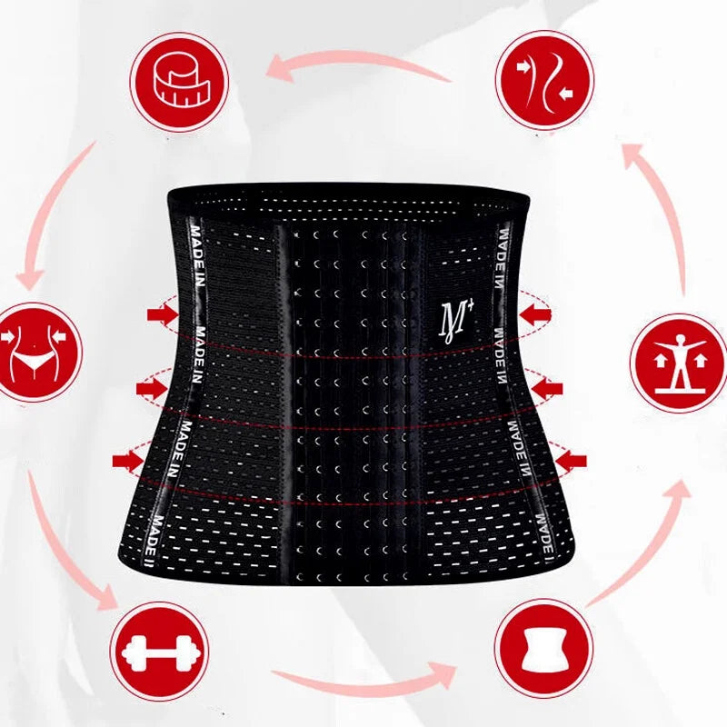 Slimming Waist Trainer Binder – Shaper Belt for Tummy Control & Body Sculpting