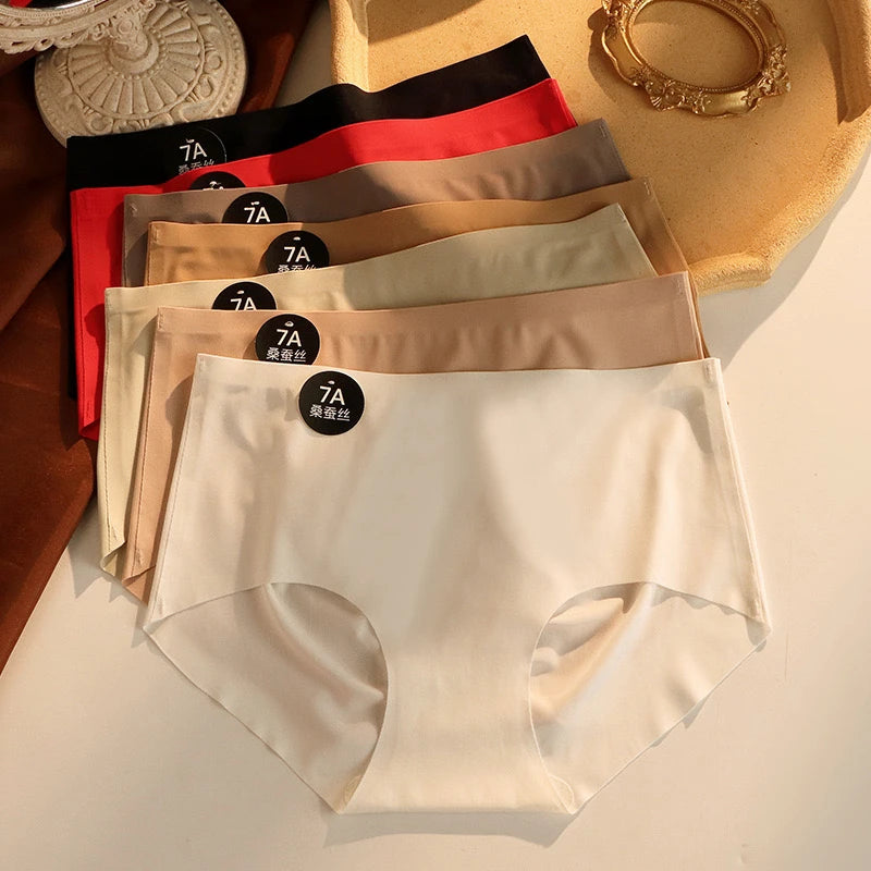 5PCS Set Invisible Seamless Panty – High Elastic, Ultra-Thin, Soft