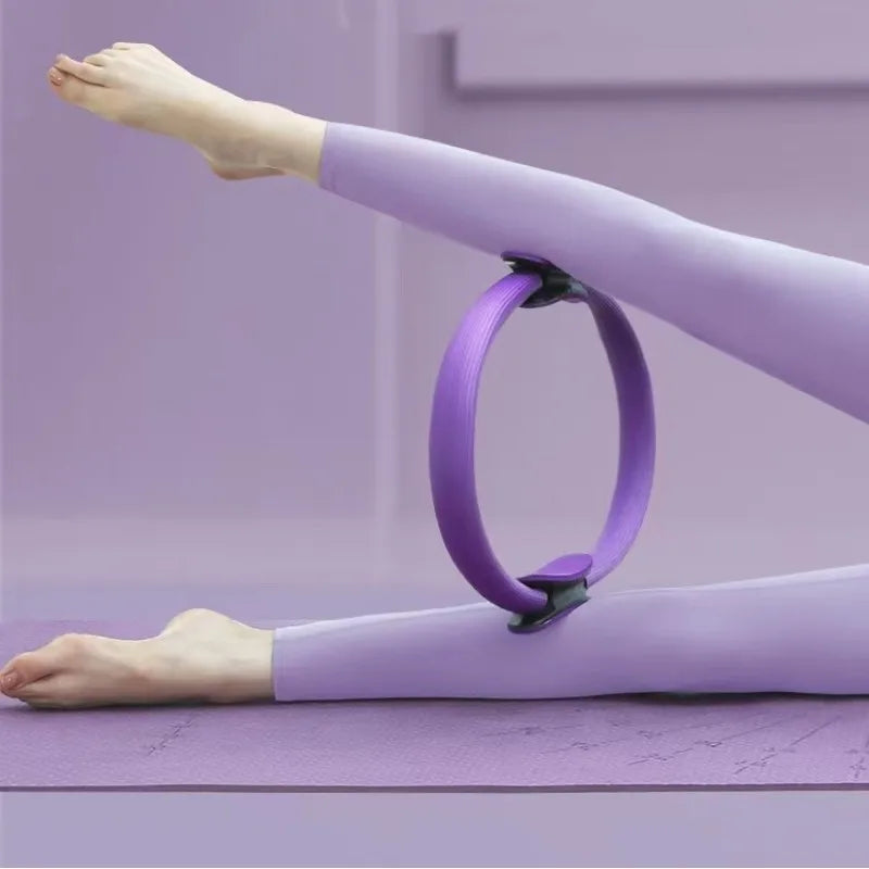 Pilates Circle for Toned Legs & Strong Core – Perfect for Yoga & Fitness!