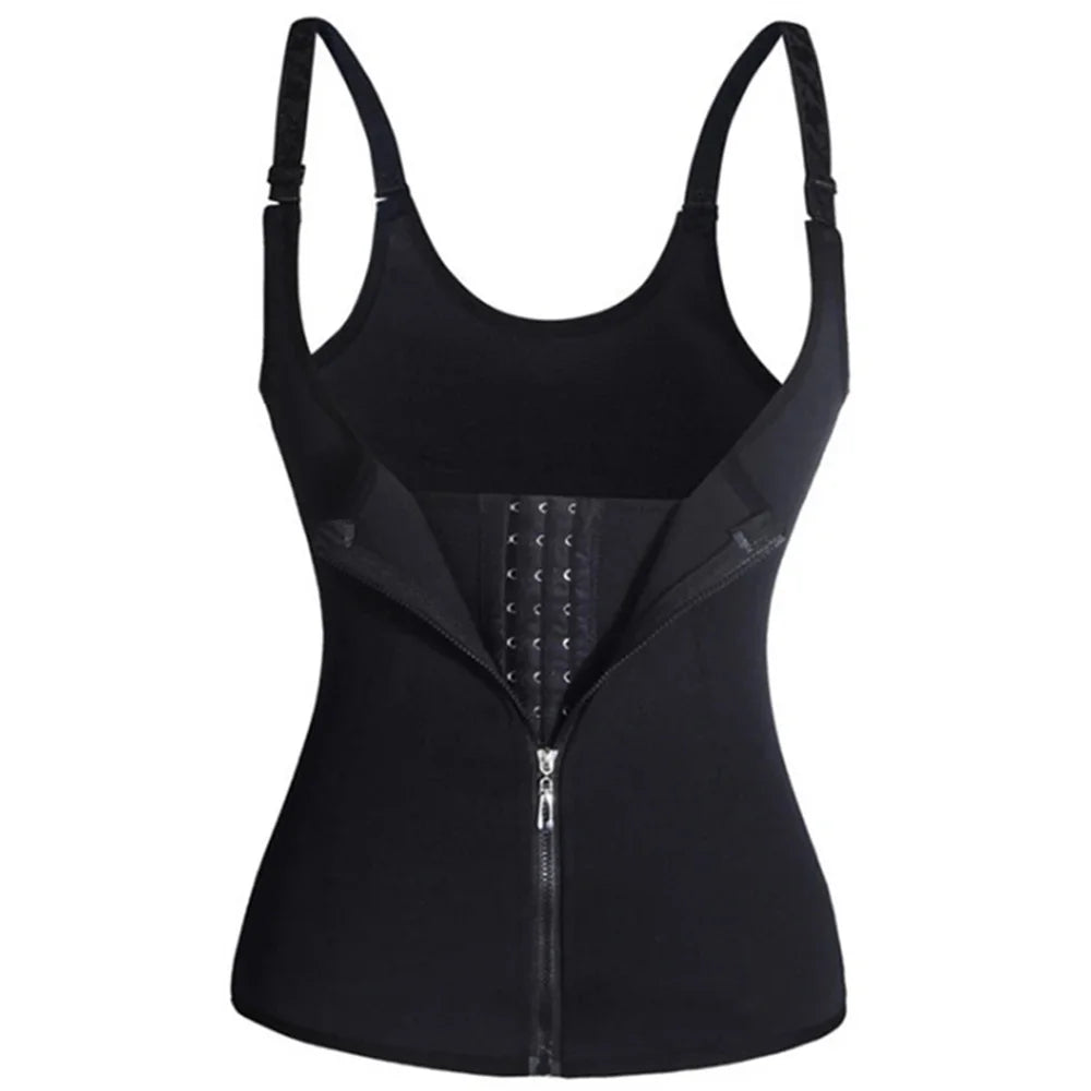 Waist Trainer Tank Top β Slimming Sleeveless Shaper for Women
