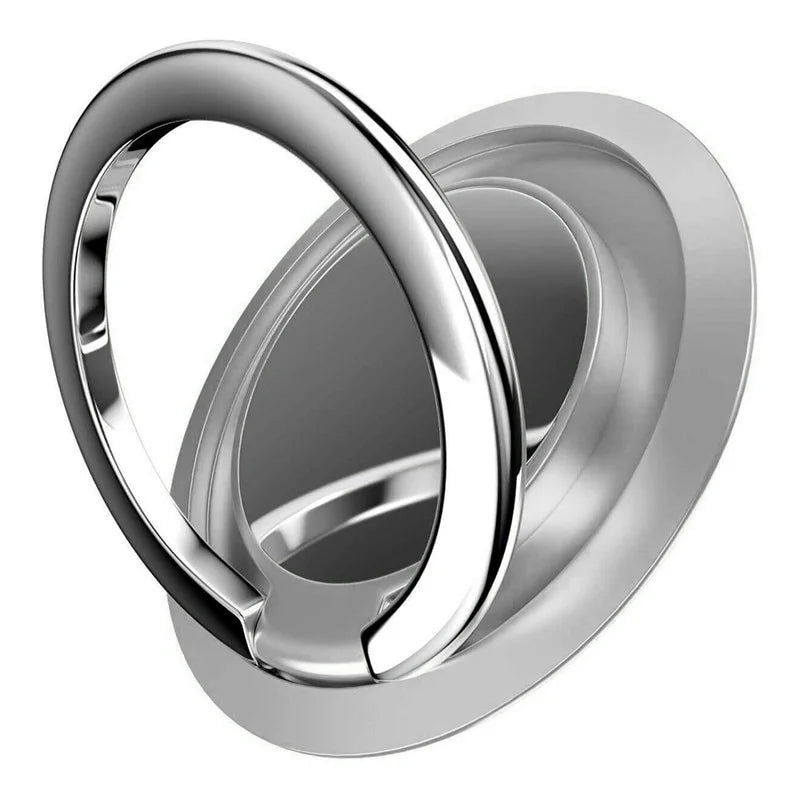 360° Rotating Finger Ring Holder for Phone – Magnetic Car Mount & Grip Stand