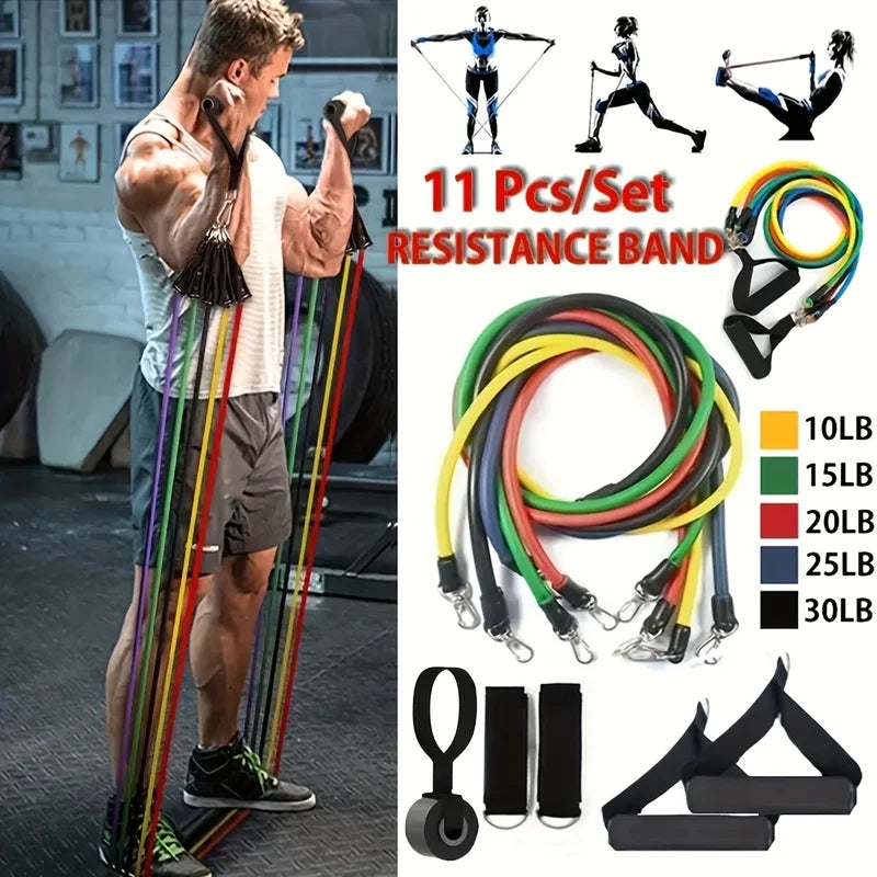 Multi-Purpose Pull Up Resistance Bands – Strengthen, Stretch & Tone Muscles