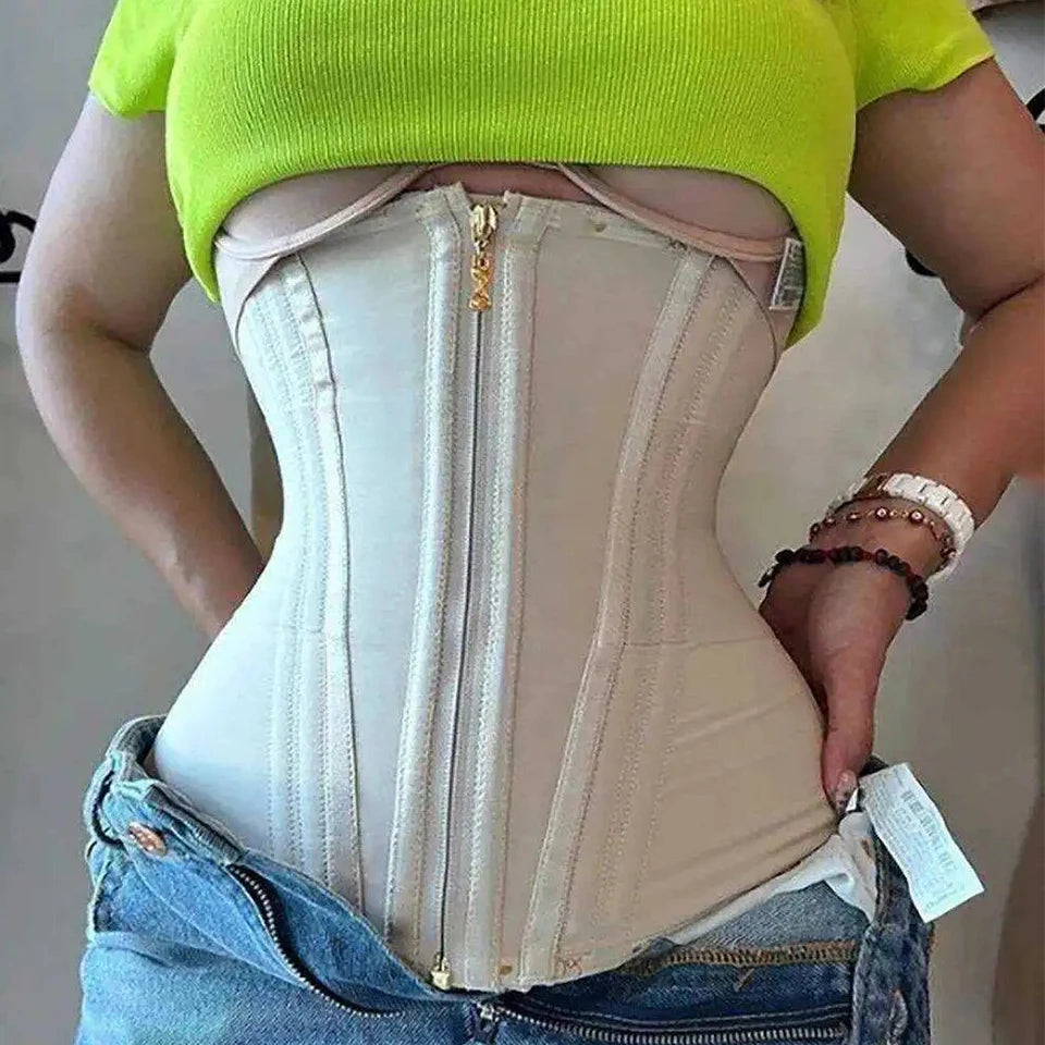 Plus Size Waist Trainer Corset – Tummy Control & Slimming Body Shaper Vest