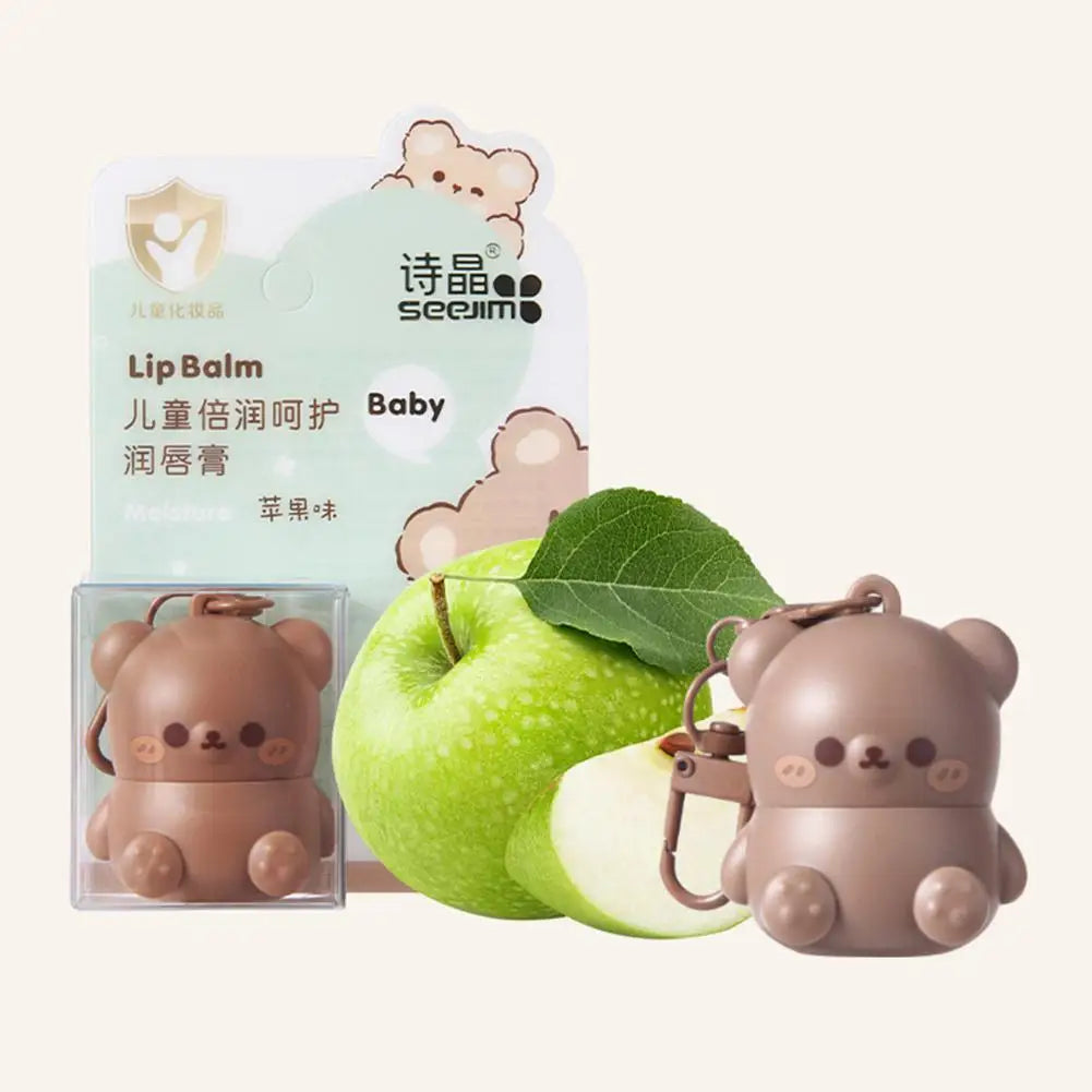 π» Cute Little Bear Fruity Lip Balm β Moisturizing & Nourishing for Kids! ππ