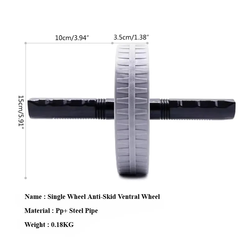 Abdominal Wheel Roller for Home Workouts – Strengthen Abs, Arms & Core Muscles