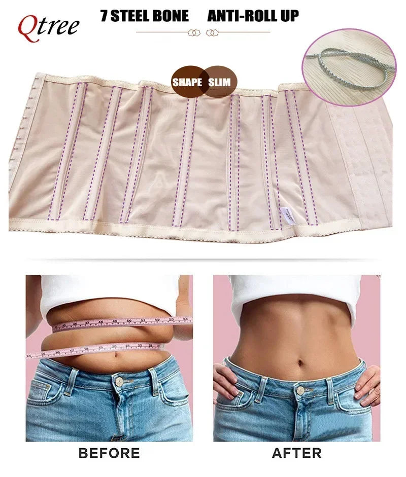 Slimming Waist Trainer Belt – Firm Compression for a Curvier Silhouette!