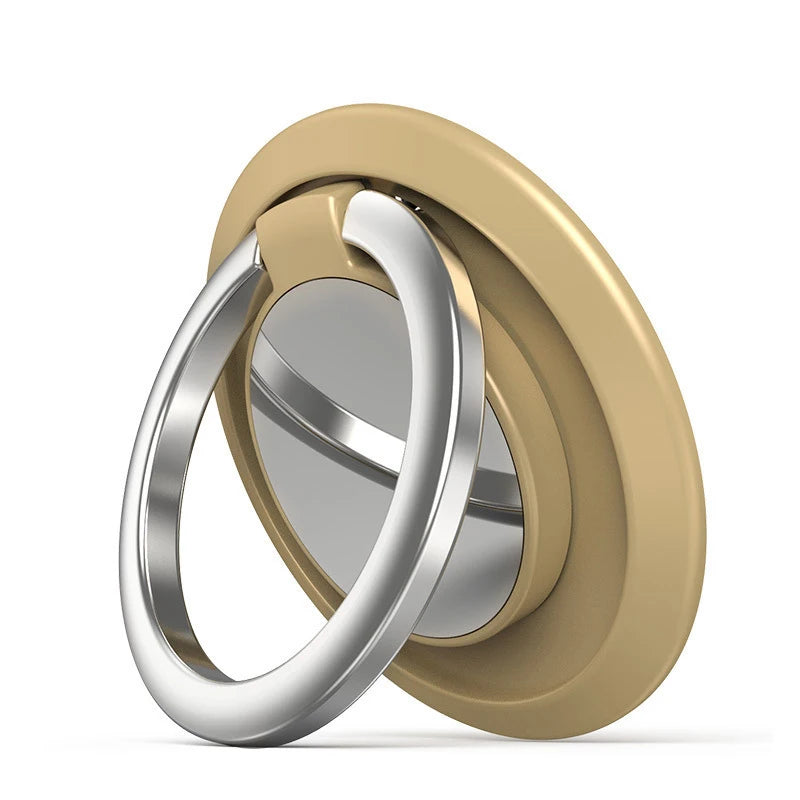 360° Rotating Finger Ring Holder for Phone – Magnetic Car Mount & Grip Stand
