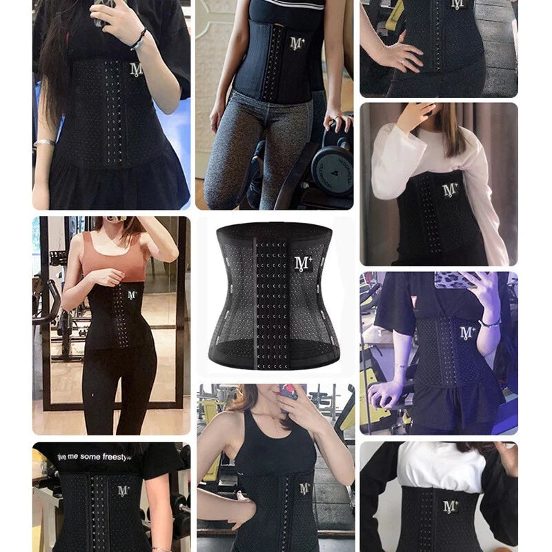 Slimming Waist Trainer Binder – Shaper Belt for Tummy Control & Body Sculpting