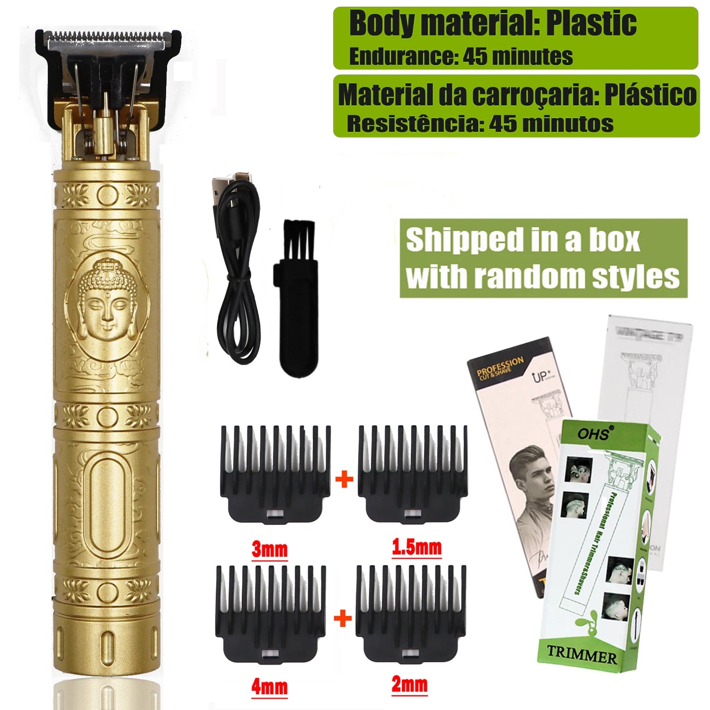 T9 Professional Men’s Hair Clipper Shaver – Precision Beard & Hair Trimmer