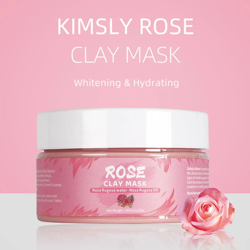 Turmeric, Green Tea, Rose & Avocado Clay Mask β Deep Cleansing & Hydrating Skincare