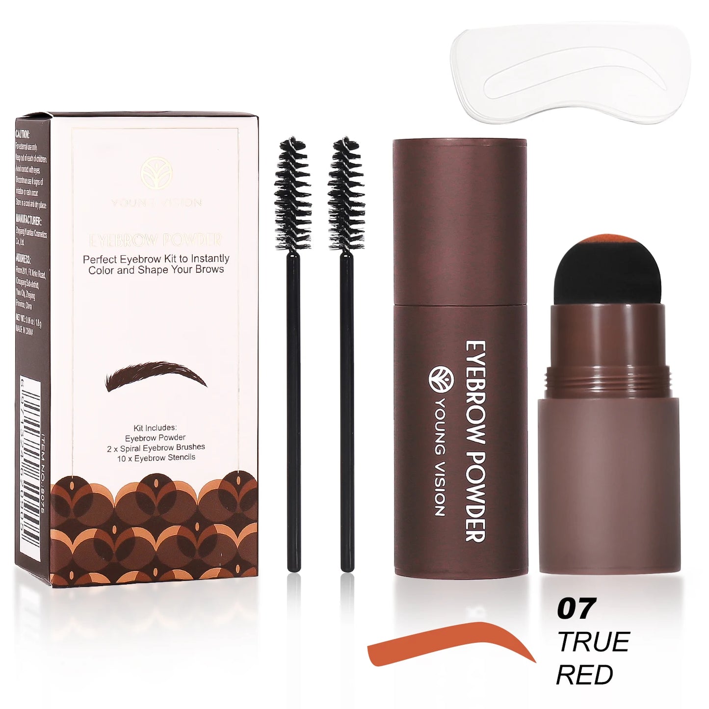 Eyebrow Stamp & Stencil Kit - Perfect Brows in Seconds