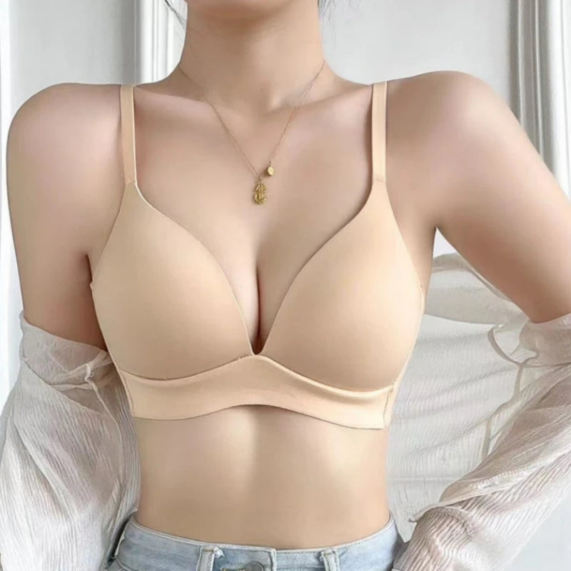 Ultra-Soft Japanese Seamless Bra – Wireless Comfort & Support