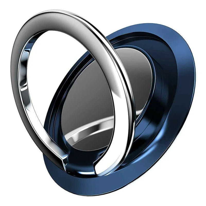 360° Rotating Finger Ring Holder for Phone – Magnetic Car Mount & Grip Stand