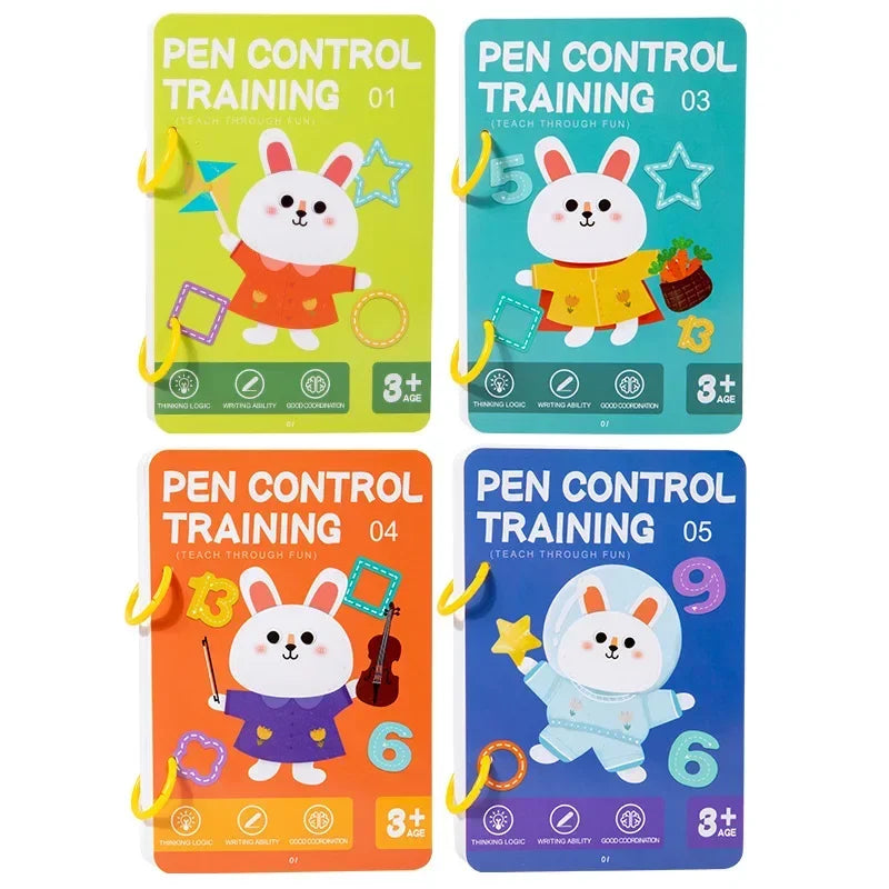 Magical Tracing Workbook – Reusable Handwriting Practice Copybook for Kids