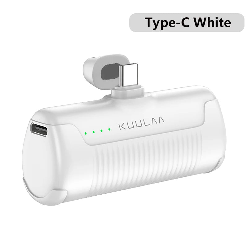 Portable Mini Power Bank 4500mAh – Compact Charger for iPhone 16 15 14 13 Pro Max & Android